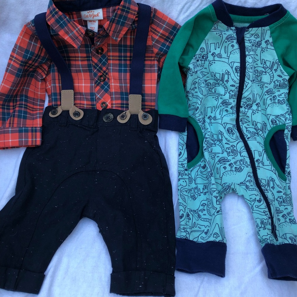 Cat and Jack, Ralph Lauren Newborn clothes.